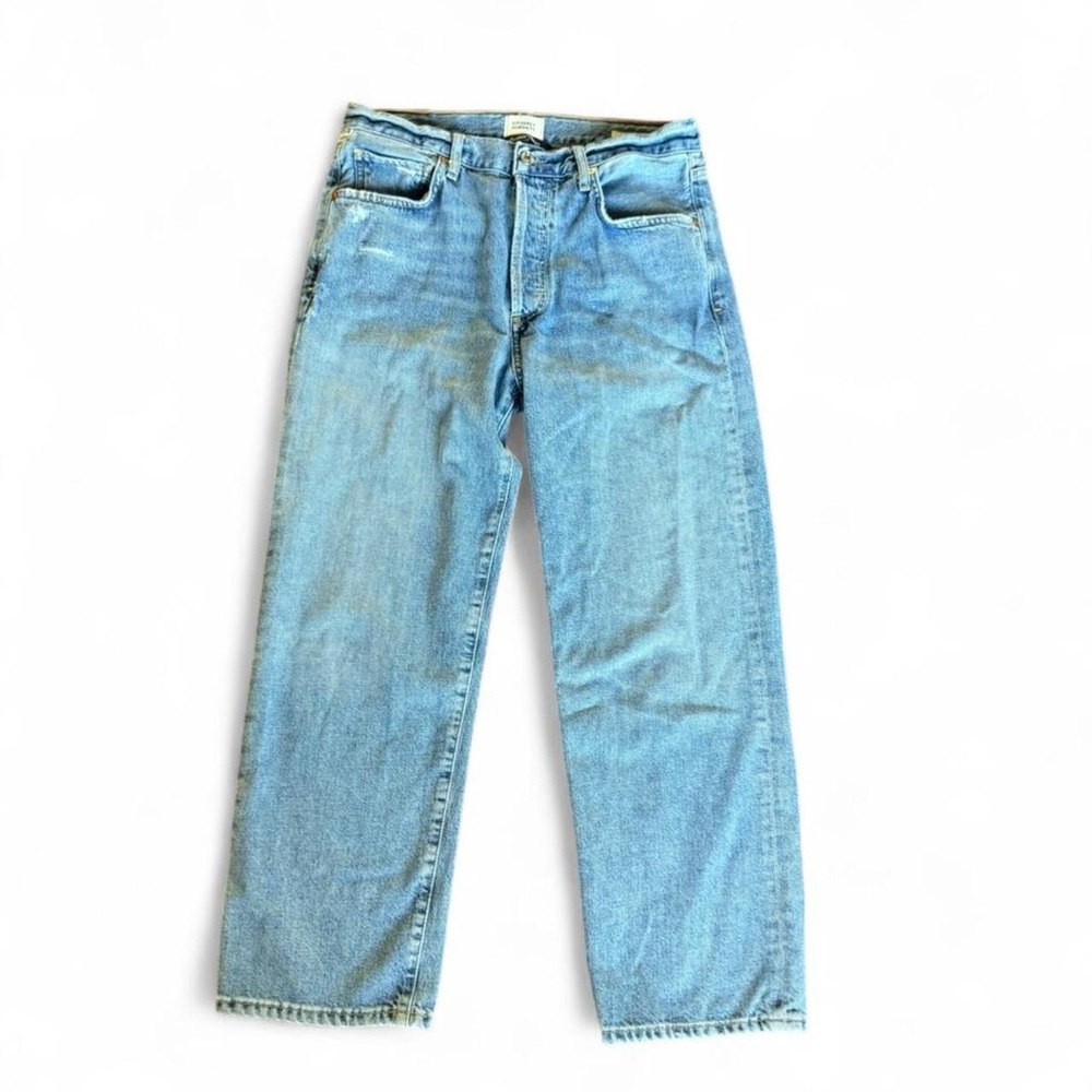 Citizens of Humanity Emery High Rise Relaxed Straight Leg Jeans Light Wash Sz 27